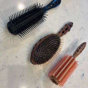 Lot of YS PARK Professional Salon Hair Brushes (3x)